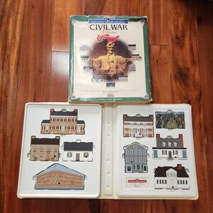Cat's Meow Village Civil War Collection Complete Set